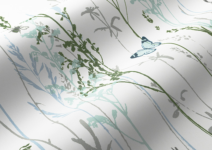 Country Meadow, Fresh - Roller Blind - Image 4